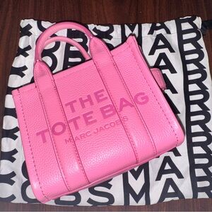 Marc Jacobs Vibrant Candy Pink Tote Bag
